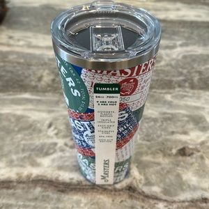 NWT Masters Golf Tournament Triple Insulated Stainless Steel Tumbler